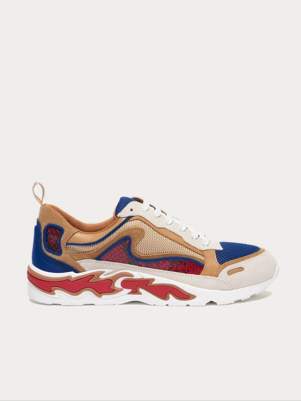 Sandro Leather Flame Sneakers nWT